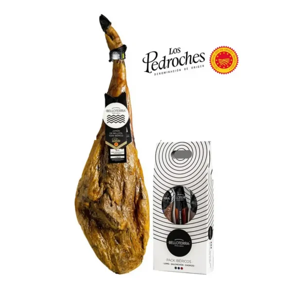 Jamón de Bellota 100% Ibérico DOP Los Pedroches y embutidos