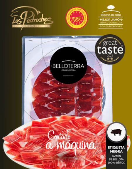 Paleta Bellota 100% Ibérico DOP Los Pedroches - Loncheada a Máquina 80g