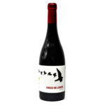 Botella de vino tinto ecológico Diego de Lemos Mencía 2018 de la D.O. Ribeira Sacra sobre fondo neutro